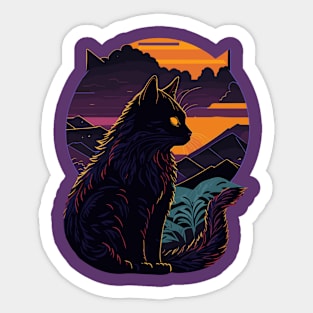 Cat paradise Sticker